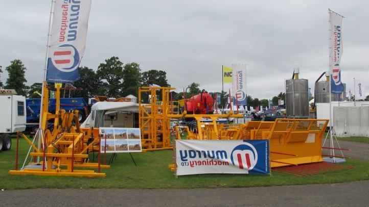 Murray Machinery stand at the Royal Highland Show 2016